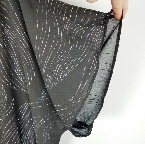 🎉Sparkly Glitter Sheer Tunic Plus Size 4X - Picture 3 of 7